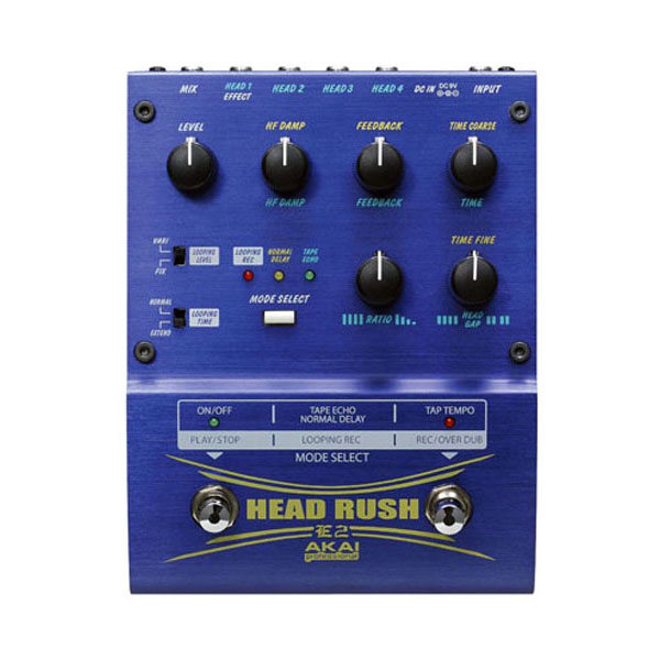 値下げ】AKAI HEAD RUSH E2 - エフェクター、PA機器