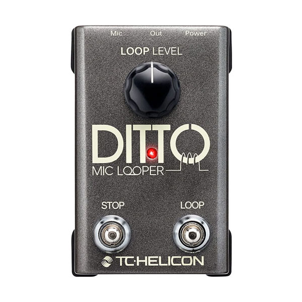 TC Helicon Ditto Mic Looper Pedal Review